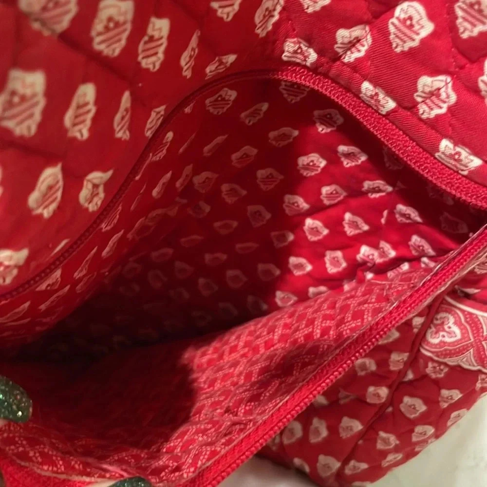Vera Bradley Red Nantucket Backpack - Picture 13 of 14